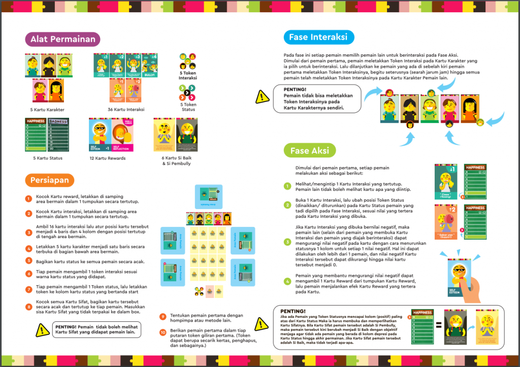 Boardgame Terbaru Pendidikan Karakter: Anti Bully